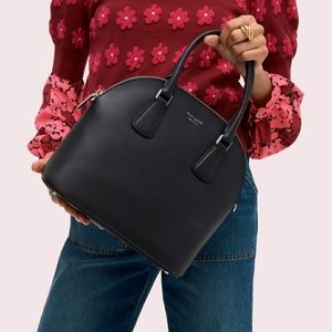 Kate Spade Black Leather Satchel